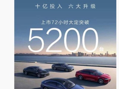 享界S9增程版轿车热销，72小时大定量突破5200台，科技豪华引领潮流！