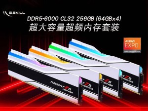 芝奇发布256GB超大容量DDR5-6000 CL32超频内存，性能如何？