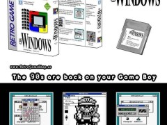 Game Boy Color变身！新卡带运行Win3.1，扫雷等经典游戏玩不停