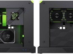 游戏帝国新推BLADE CONCEPT机箱：开放式ATX，狮爪灵感设计亮相