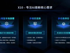 芯驰科技新一代AI座舱芯片X10发布：4nm制程，支持7B大模型本地运行