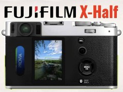 富士X-Half相机来袭：小巧机身搭配胶卷模式，复古新体验？