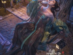 《黑神话：悟空》蜘蛛二姐新造型曝光，赤足品酒尽显妖娆魅力！