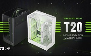 游戏帝国T20机箱亮相：全景侧透+背插主板，散热性能再升级！