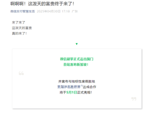 微信刷掌支付出海首站定新加坡，能否海外打响第一枪？