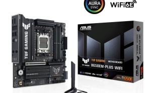 华硕TUF GAMING B650EM-PLUS WIFI主板上市，单槽显卡设计售1329元