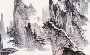 郑午昌山水画作赏析：笔墨间尽显山水之灵，意境深远