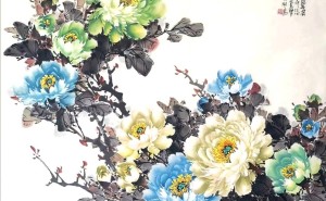 四月牡丹倾城色，书画艺术绘芳华