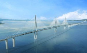 杭州湾跨海铁路大桥：建设过半，2027年通车在即！