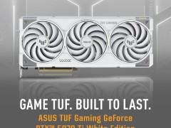 華碩白色新顏！TUF Gaming與Prime系列RTX 5070顯卡超頻版亮相