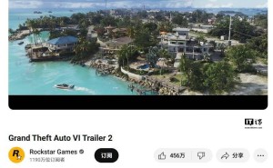 《GTA 6》第二部预告片火爆上线，19小时YouTube播放量破6000万