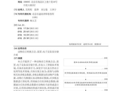 百度新專利：讓人類與動物情感交流不再是夢？