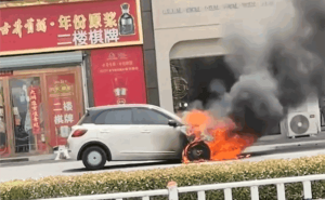 五菱缤果电动车突发自燃，整车报废！车主：疑电路问题，车企已介入