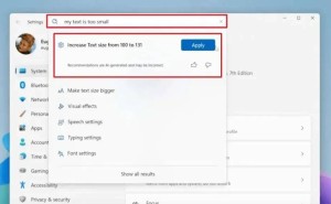 Win11设置引入AI智能体，用户需求一键解决，未来科技感十足！