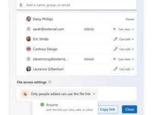 微软升级Microsoft 365文件分享：Hero Link简化流程，强化安全与AI集成