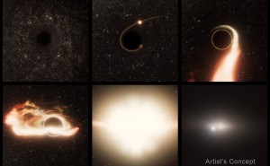宇宙奇观：游荡黑洞在星系中吞噬恒星，为何偏离中心成谜？