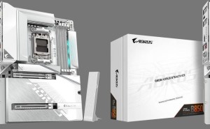 技嘉AORUS STEALTH ICE主板家族添新丁：X870与B850白色背插版亮相