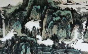 沈燕的山水新境：AI与传统皴法共绘时代山水图