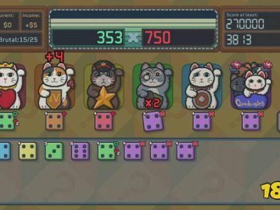 《招骰进猫》独立游戏Demo上线，掷骰挑战招财猫协同效果！