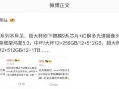华为nova 14系列即将发布，超大杯配置有何变化？