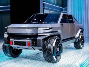 广汽领程GAC PICKUP01量产版2027年全球上市，机甲越野风来袭！