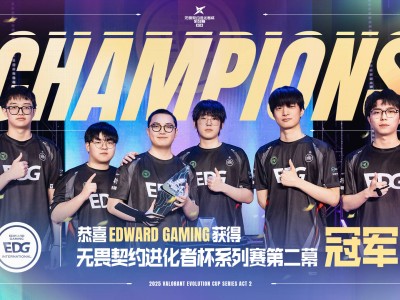 EDG强势夺冠！2025无畏契约进化者杯第二幕精彩落幕