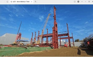 烟台台海核电水下装备工程：钢结构主体封顶，机电安装阶段全面开启！