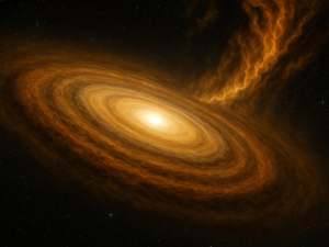 恒星“吞噬”又“反哺”，行星盘成长奥秘何在？