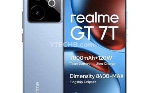 realme GT 7系列即将发布：7000mAh大电池+120W快充，性能如何？