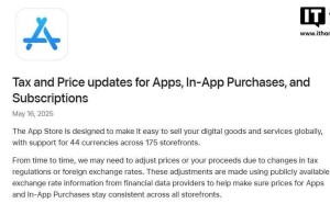苹果App Store定价政策迎调整，巴西哈萨克斯坦及欧洲多国开发者受影响