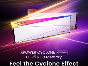 廣穎電通發布XPOWER Cyclone DDR5內存條，速度高達9200 MT/s