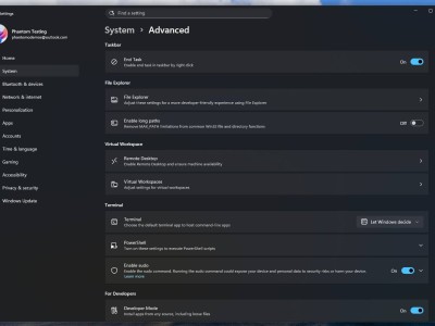 Windows 11“高级设置”新功能解锁教程来了！