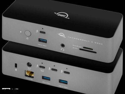 OWC雷电5拓展坞来袭：三台8K显示器+140W供电，专业玩家必备！
