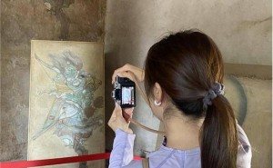 温县慈胜寺：海外流失壁画“回家”，临摹展再现千年艺术辉煌