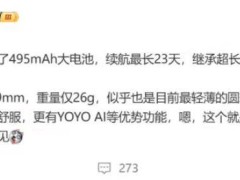 荣耀手表Fit 5月28日发布，健康能量评估功能全球首秀！