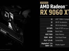 AMD全新Radeon RX 9060 XT亮相！Navi 44 GPU搭载2048核挑战RTX 5060