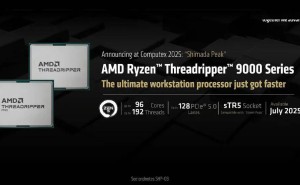 AMD重磅推出Threadripper 9000系列：96核192线程性能怪兽来袭！