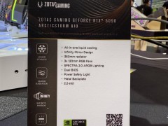 索泰RTX 5090 ArcticStorm AIO水冷显卡亮相，360冷排强劲散热！