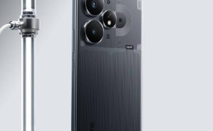真我Neo7 Turbo“透明黑”配色曝光，内部精密结构一览无余！