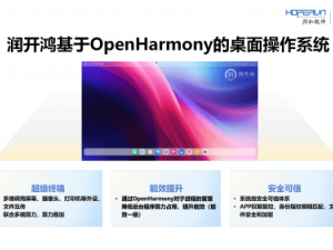 润开鸿发布OpenHarmony新系统，AI PC工作站引领算力终端创新潮流