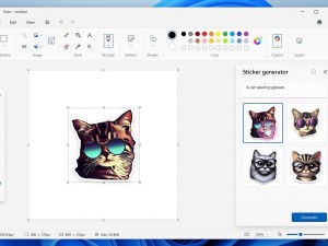Win11内置应用大升级！AI加持，画图、截图、记事本玩出新花样