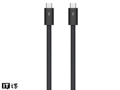 苹果新上架：雷雳5（USB-C）Pro线，1米长售价499元，性能强劲