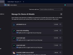 火狐Firefox 140新功能：用户可自主管理并卸载端侧AI模型