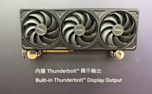 撼与科技台北电脑展亮相：Arc显卡集成双雷电5，80Gbps高速传输