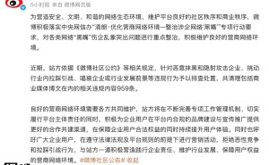 微博重拳出击涉企网络“黑嘴”，959条违规内容被清理