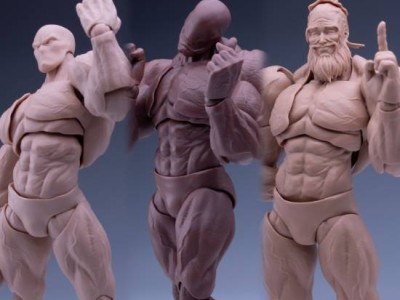 Romankey新品发布！UMS003“大块头Big Guy”超可动人形素体预订开启