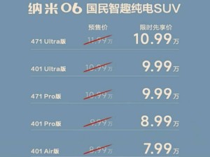 东风纳米06纯电SUV震撼登场！限时售价7.99万元起，配置丰富续航强