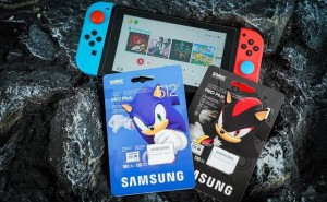 三星PRO Plus microSD索尼克联名卡，掌机玩家的游戏加速神器！