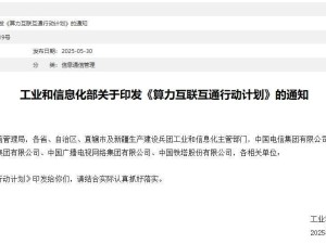工信部力推算力互联：2028年或现全国标准化算力互联网
