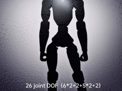 宇树人形机器人新品曝光：26自由度，胸口发光设计酷似钢铁侠？